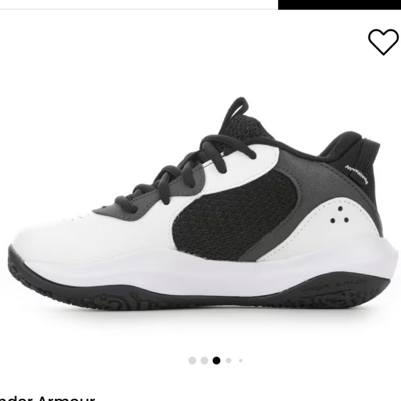 BOYS' UNDER ARMOUR LITTLE KID LOCKDOWN 6 BASKETBALL SHOES - Picture 2 of 5